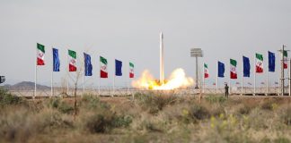 Iran’s Revolutionary Guards launch 1st military satellite into orbit military satellite